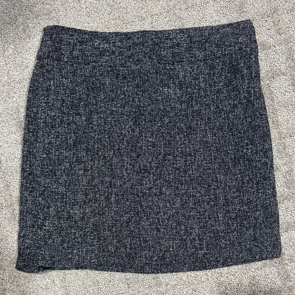 Banana Republic Charcoal Mini Skirt